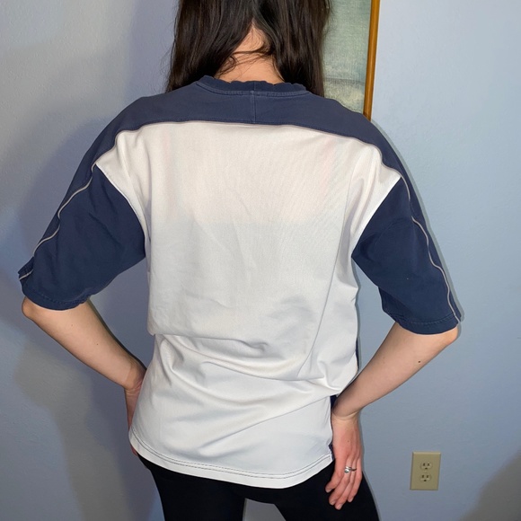 Men's Blue Athletic Nike T-Shirt (with mesh back) - Picture 5 of 6